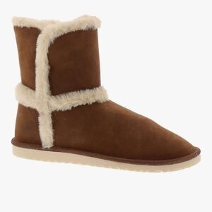 Cozy Brown Faux Fur Lined Women's Boots